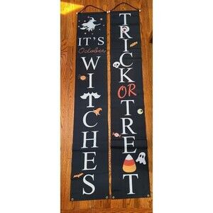 New Halloween Outdoor Indoor Decor, Door, Porch